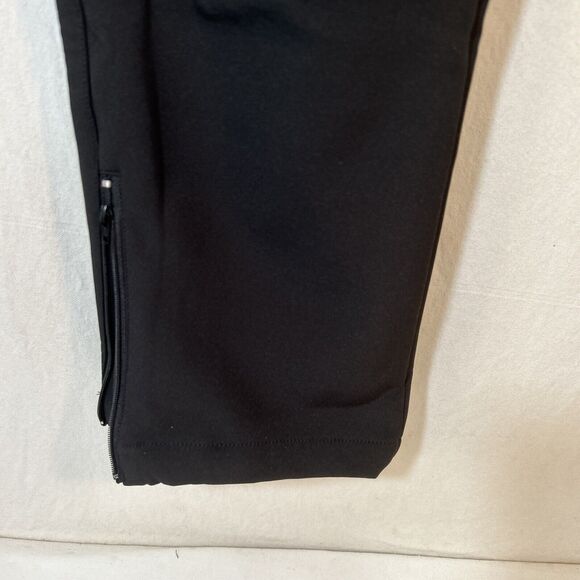 Postropaky Womens Outdoor Snow Ski Pants Zipper Bottom Leg 8 Short Black - Picture 6 of 9